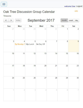 This is a calendar page